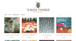 Desktop Screenshot of 12nicethings.com